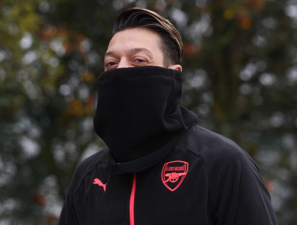  This will be the third game this year that Ozil has missed due to illnesses