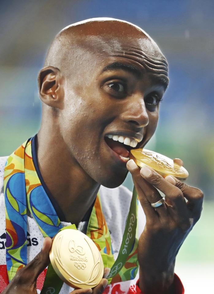  Mo Farah will be hoping to win the award for the very first time