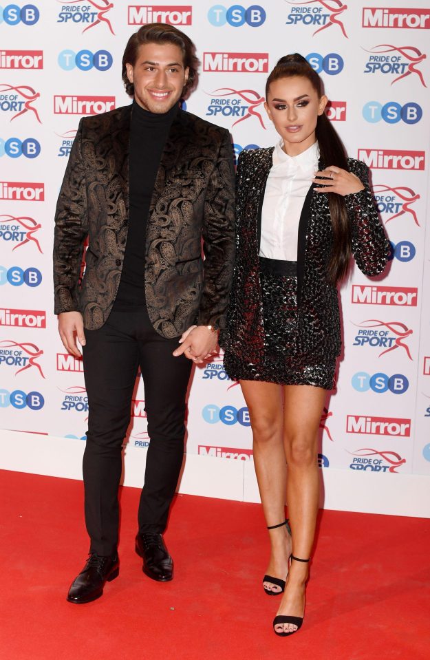  His girlfriend Amber Davies has backed him saying 'Rome wasn't built in a day'