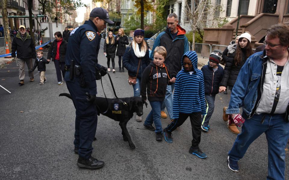  Hundreds of sniffer dogs are expected to help with the counter-terror operation