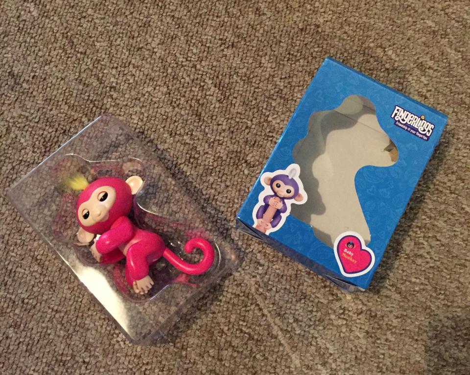  The makers of Fingerlings said it has had a problem with counterfeit products such as this one