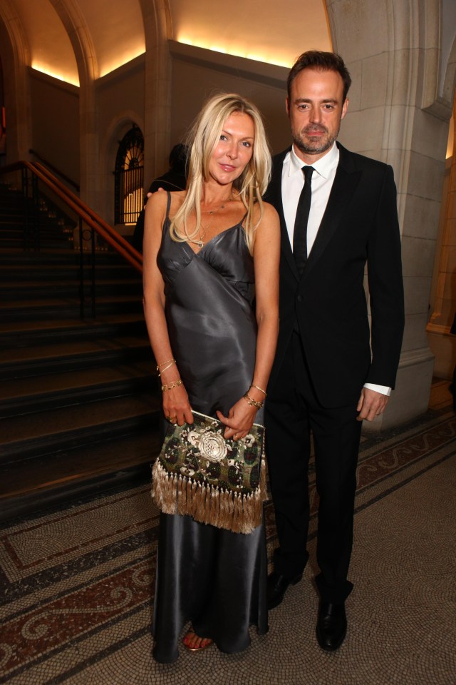 Jamie Theakston with wife Sophie Siegle at The National Portrait Gallery Gala earlier this year 