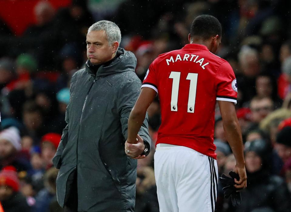  Jose Mourinho would be loathe to lose Anthony Martial to Real Madrid