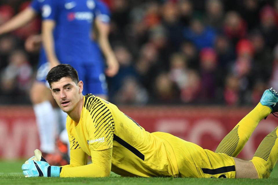  Thibaut Courtois is wanted by Real Madrid and Atletico