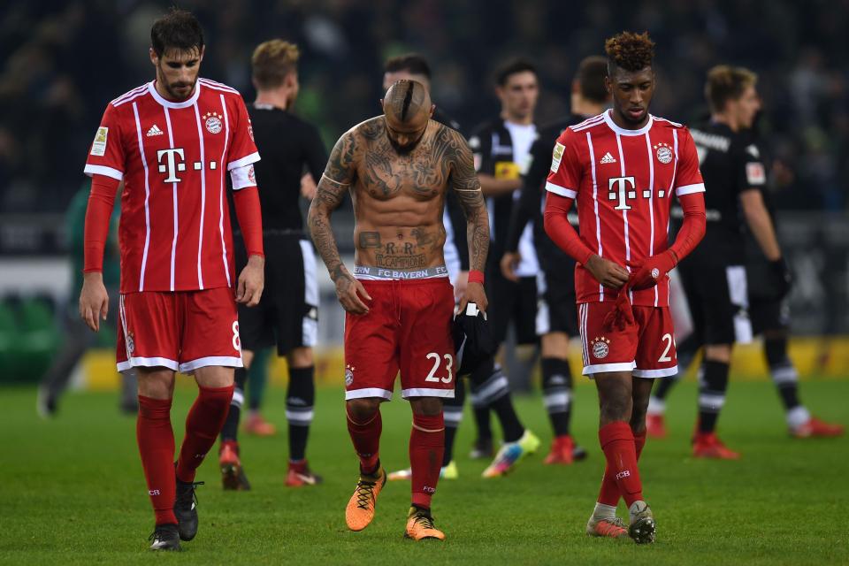  Bayern Munich fell to their first loss in Jupp Heynckes' second spell