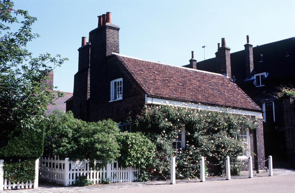  The small cottage has two bedrooms, a small living room, kitchen and a bathroom