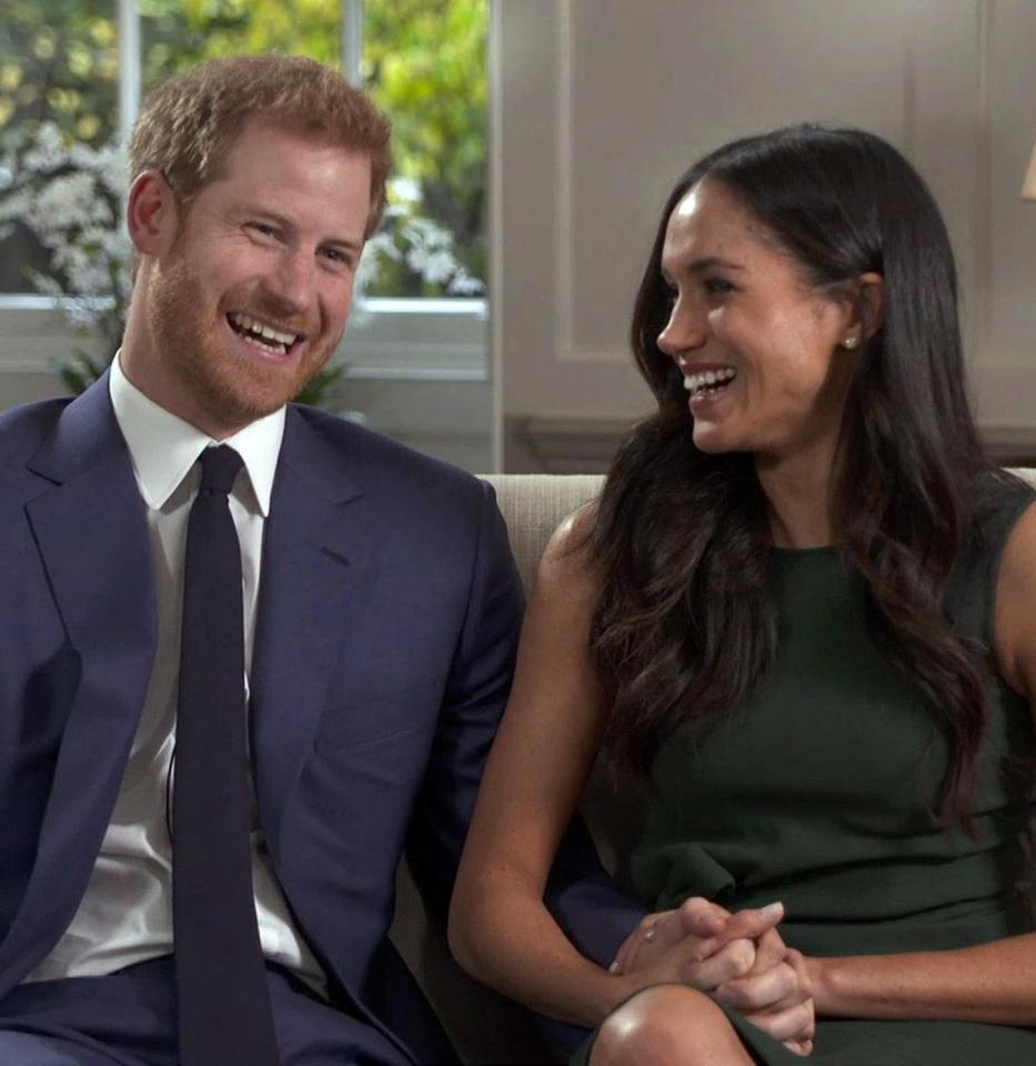  Harry and Meghan thanked his family for their support