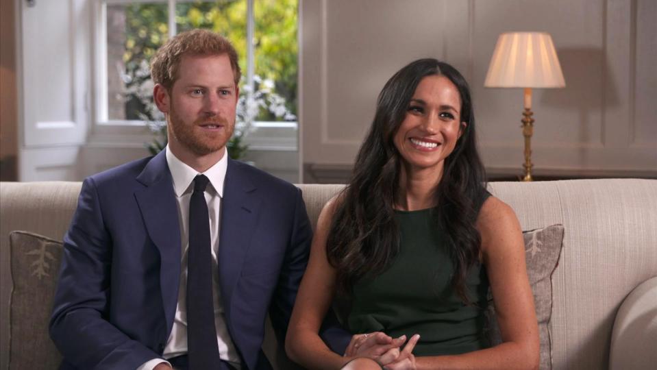  Meanwhile, the other Meghan and Harry today announced their official engagement