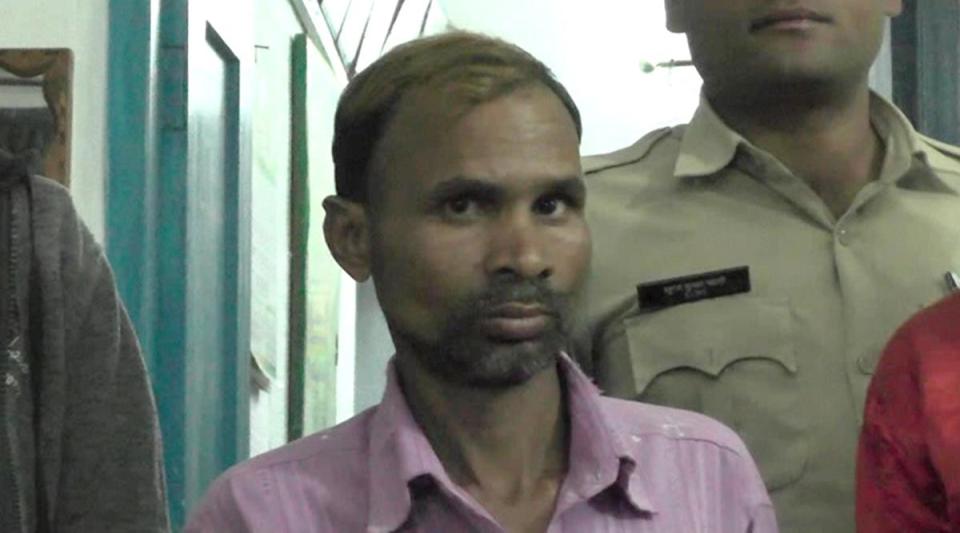  Ram Gopal Patel, 39, is said to have admitted chopping off his son's genitals with an axe