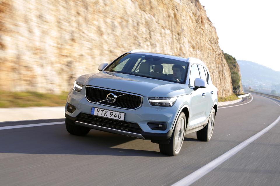  The Volvo XC40 R-Design is priced at £34,655 and can reach top speeds of 130mph