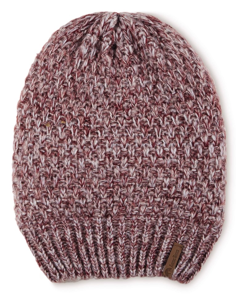 This fleece lined knitted hat costs £2.99