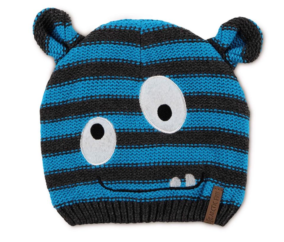  This £1.99 fleece-lined hat is perfect for your little monsters