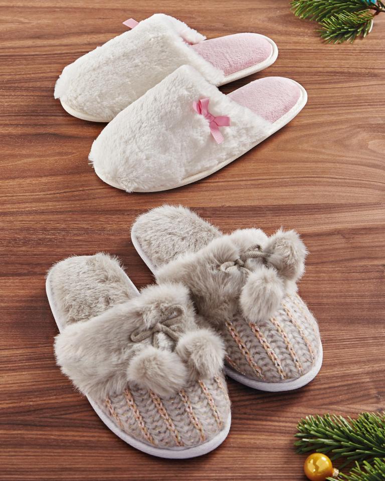  These cosy slippers are just £5.99 at Aldi