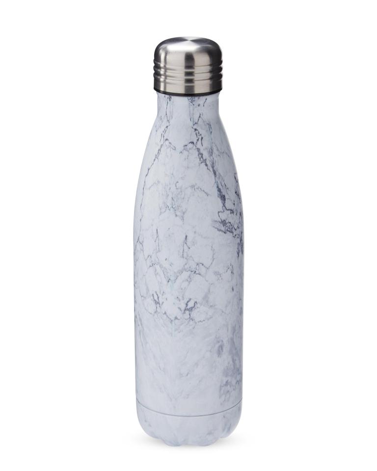  This marble water bottle is £5.99 at Aldi