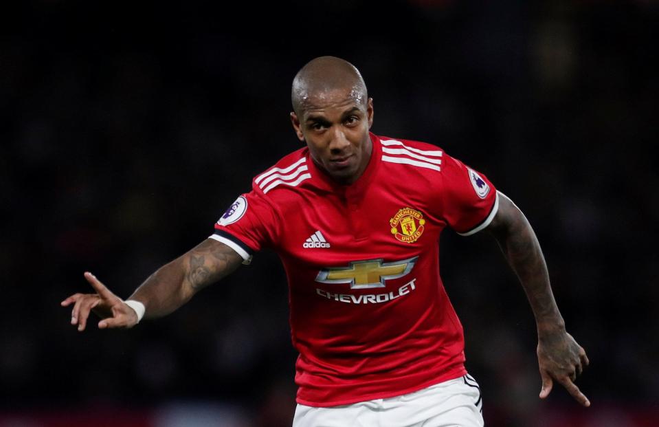  Ashley Young left his Manchester United boss stunned at Vicarage Road