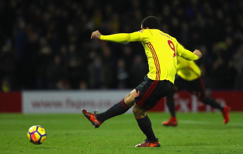  Troy Deeney pulled one back from the penalty spot with just over ten minutes remaining