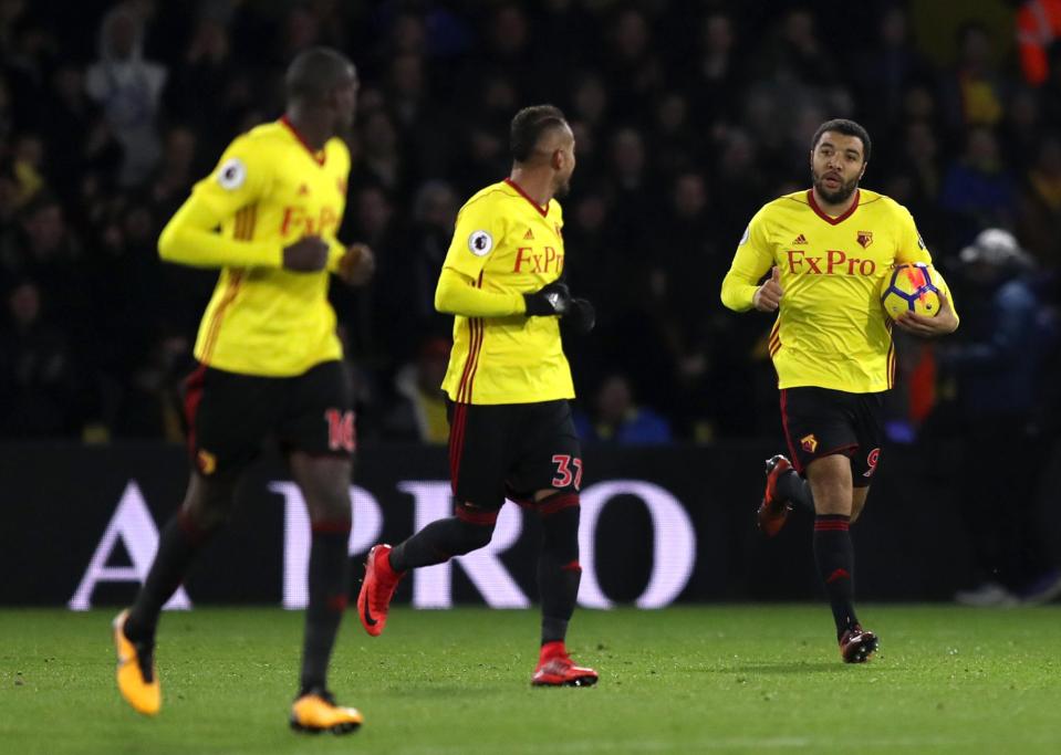  Troy Deeney thought he was inspiring a late comeback from the Hornets