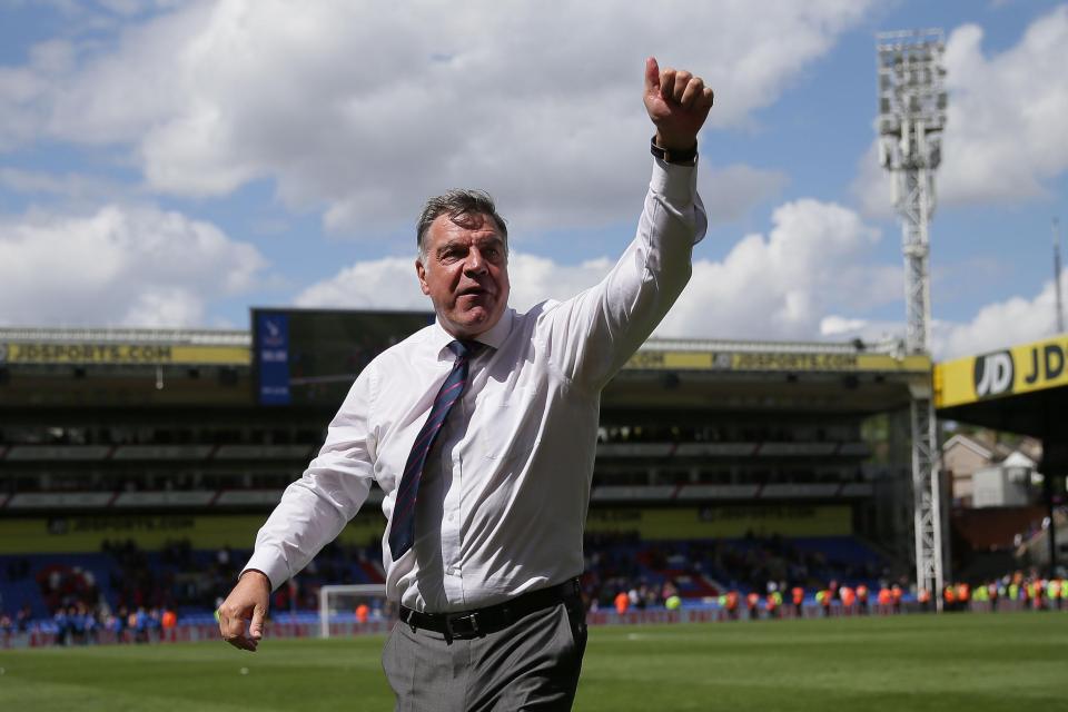  Sam Allardyce has a reputation for fixing struggling clubs