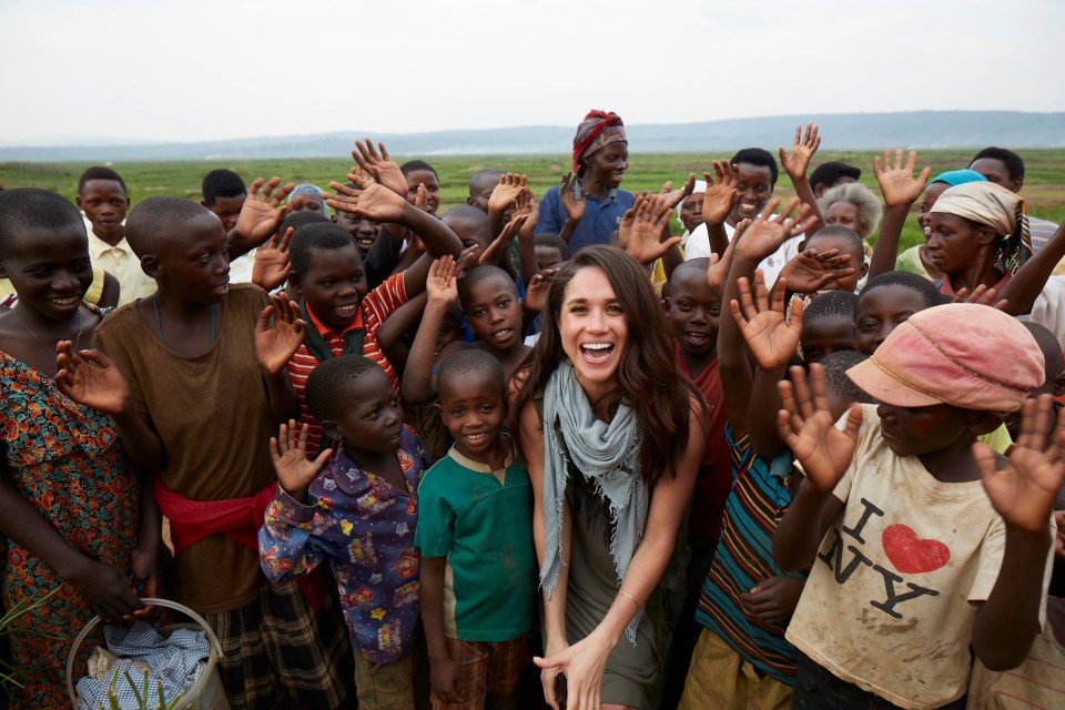 Her broad smile and how approachable she is meant she was a big hit with World Vision