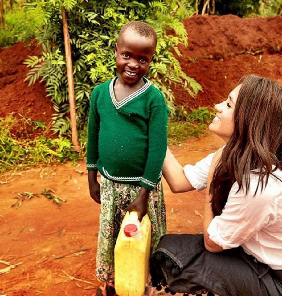 In Rwanda, Meghan was helping on a clean water project