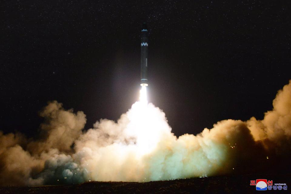  North Korea launched a Hwasong-15 missile it claims can hit anywhere on Earth