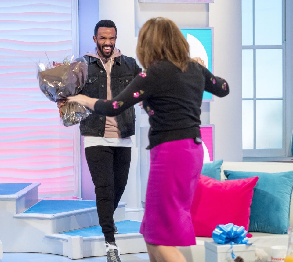  Lorraine Kelly screamed when she realised Craig David was a guest on her show today