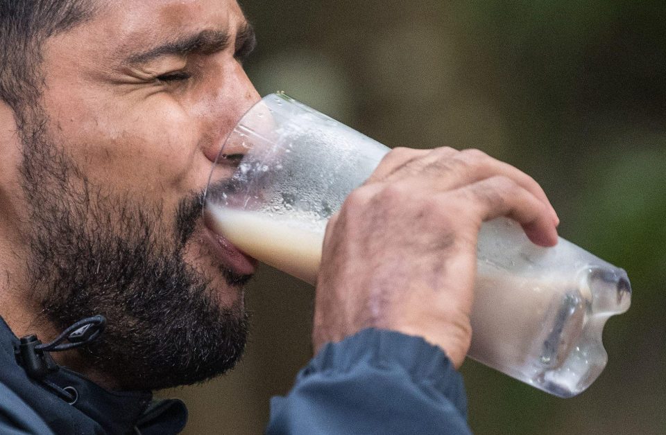  She was joined by Amir Khan in Kiosk Keith’s Outback Refreshment Shack