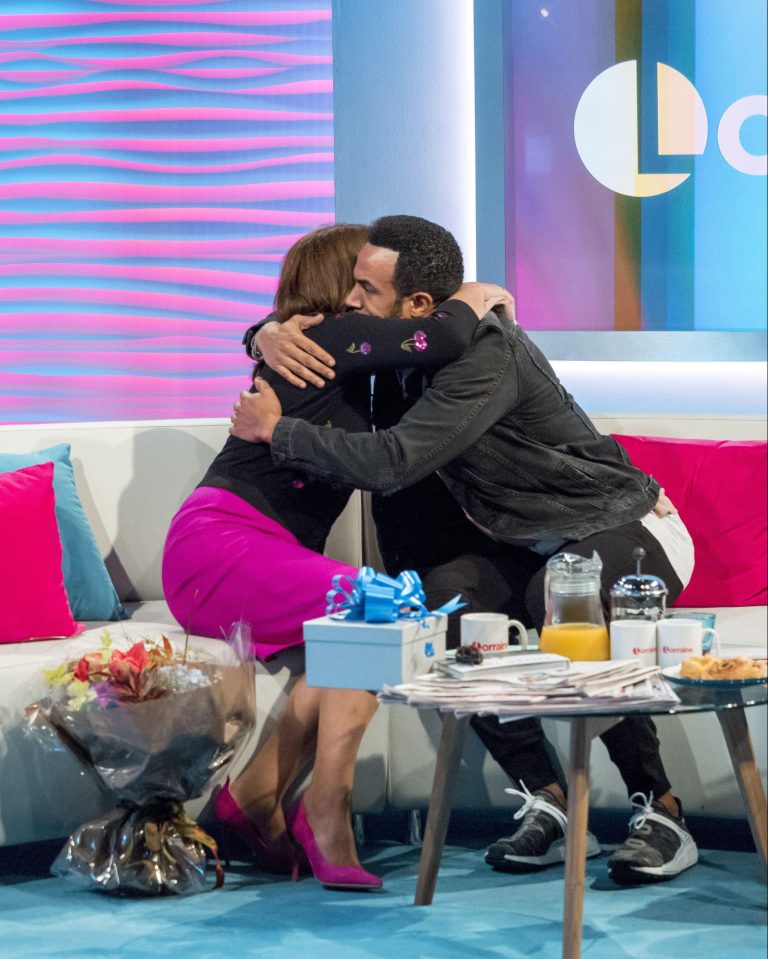  Craig David, who is Lorraine's favourite singer, partied in Marbella with her over the summer