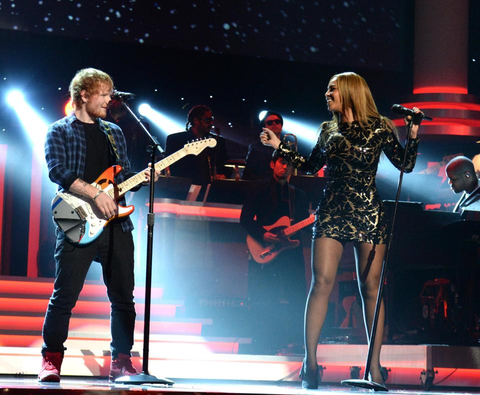  Ed previously said performing with Bey was 'top of his list'