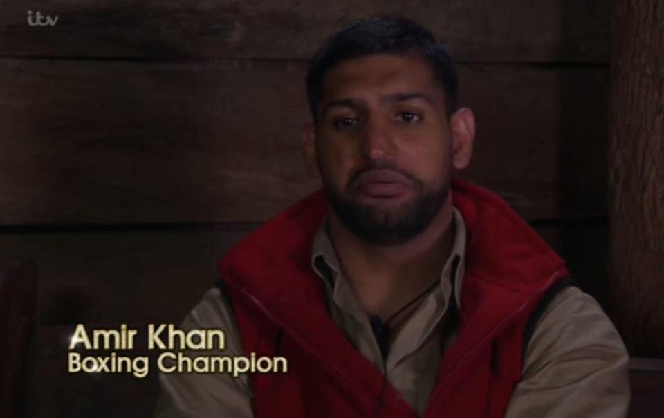  Amir Khan reveals he left his deodorant at home