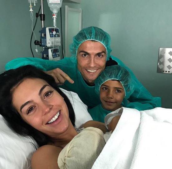  Cristiano Ronaldo and Georgina Rodriguez now have a baby girl together