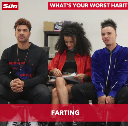  The Cutkelvins, from left: Jay, Shereen and Kyle, took The Sun Online's most revealing quiz