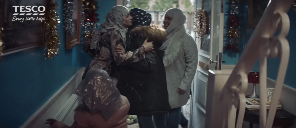  Viewers didn't understand why a Muslim family were in a Christmas advert when they don't celebrate the day