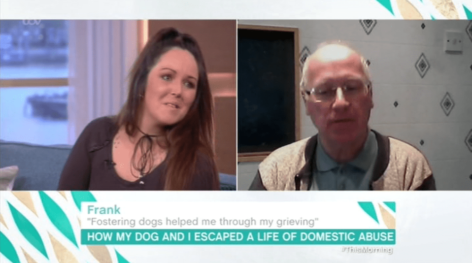  Gemma got to thank Frank in person for helping her escape to a new life