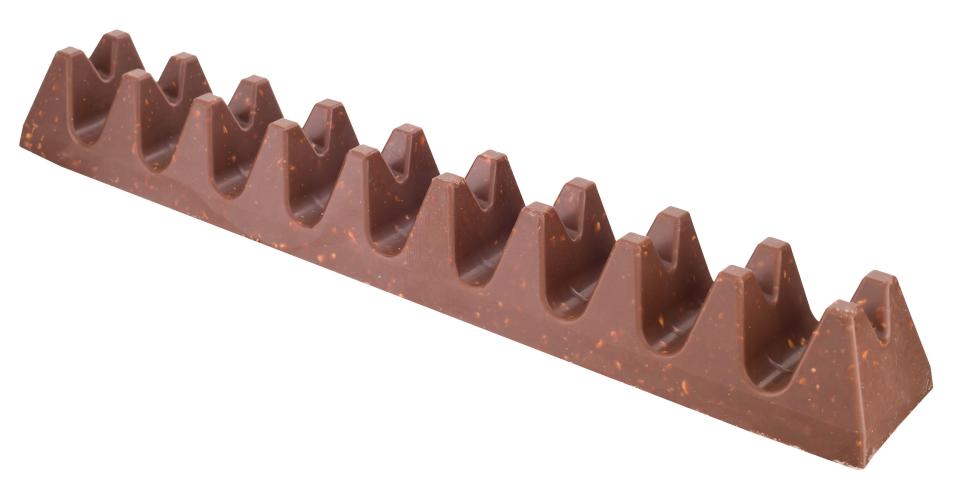  The Poundland bar has two peaks instead of one