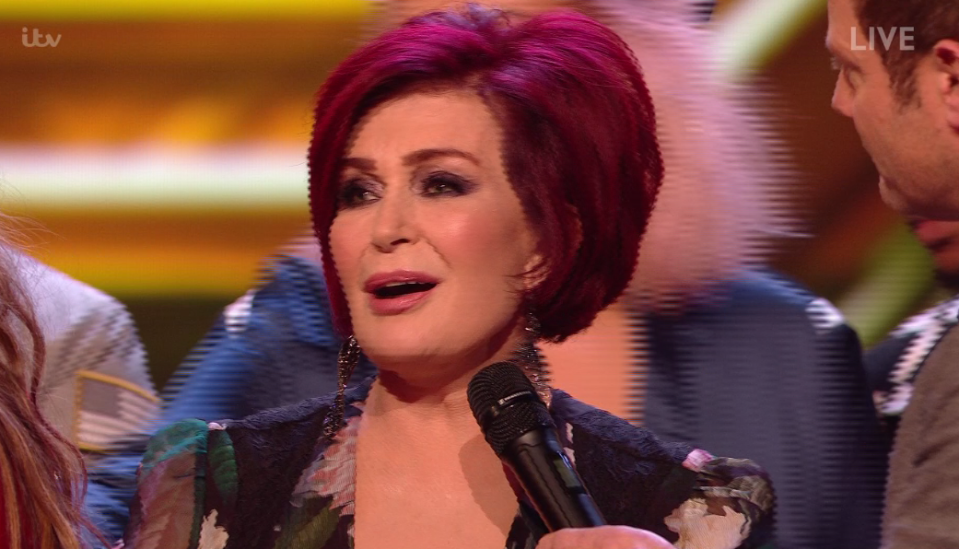  X Factor judge Sharon Osbourne dropped the F bomb live on tonight's show