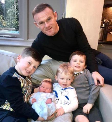  Coleen's husband Wayne with their four children