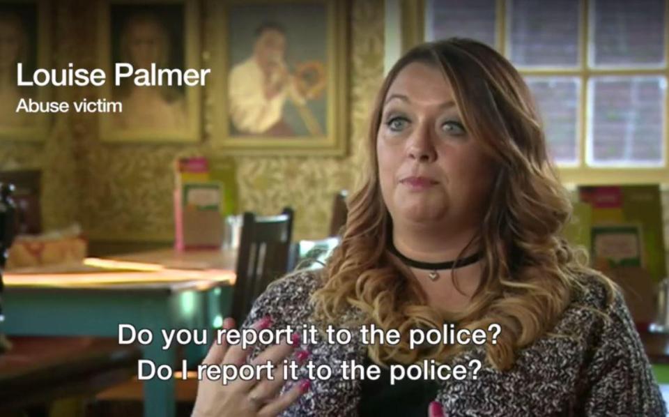  Louise Palmer told the BBC she reported her rapist brother to church authorities