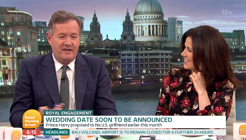  Piers described how 'eyes popped' when Meghan walked in his local boozer