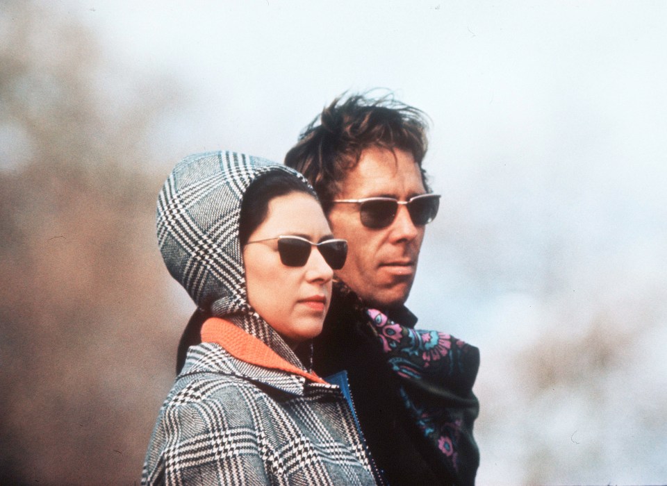 Lord Snowdon with his wife, Princess Margaret - the Queen's sister