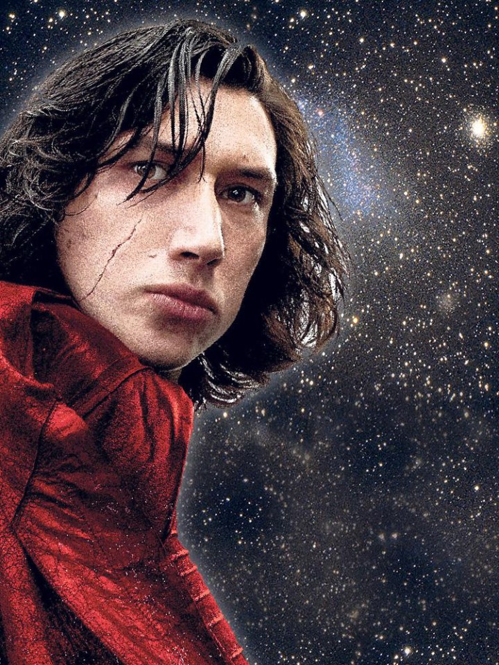 Adam has reprised his role of Kylo Ren in Star Wars: The Last Jedi