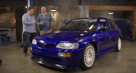  First car in new series is an iconic 1995 Ford Escort RS Cosworth