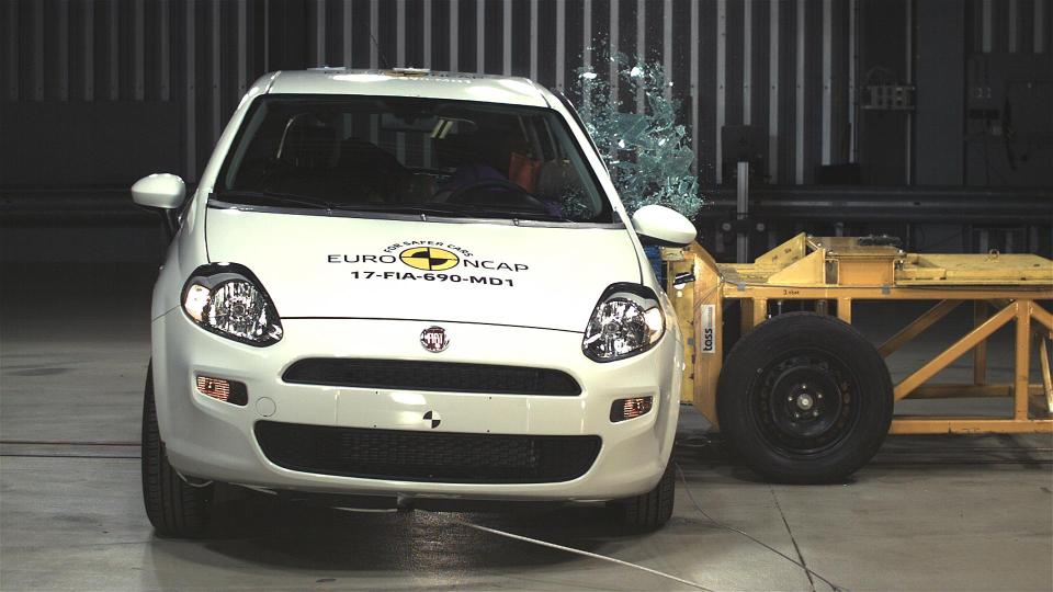  Fiat Punto became the first car ever to score zero stars on Euro NCAP tests