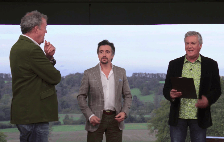 Jezza and May did not shy away from mocking their co-presenter in the first episode of The Grand Tour series two