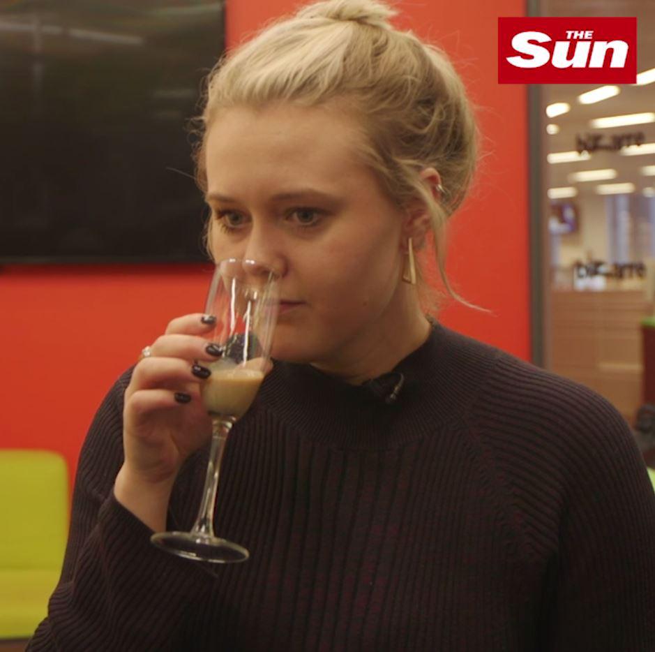  Is it even Christmas without a bottle of Baileys? Sun girl Hollie Borland did the testing