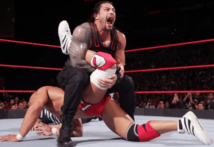  Roman Reigns got the better of Jason Jordan