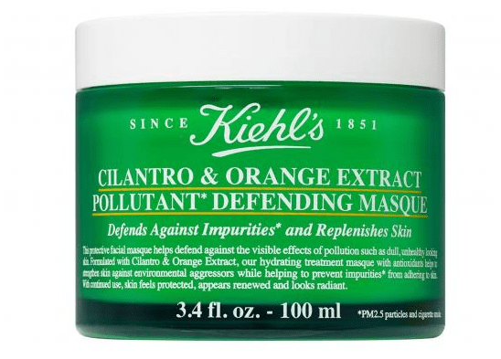  Kiehl's pollution defence mask is said to replenish skin