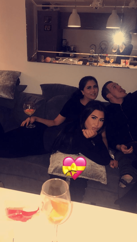  Lauren Goodger spent a cosy Boxing Day with ex Joey Morrison's family