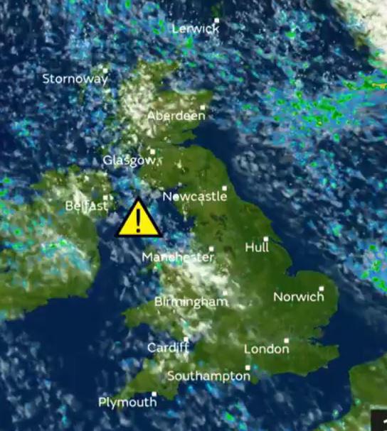  Manchester is set to face eight inches of snow on Sunday, with the derby in jeopardy