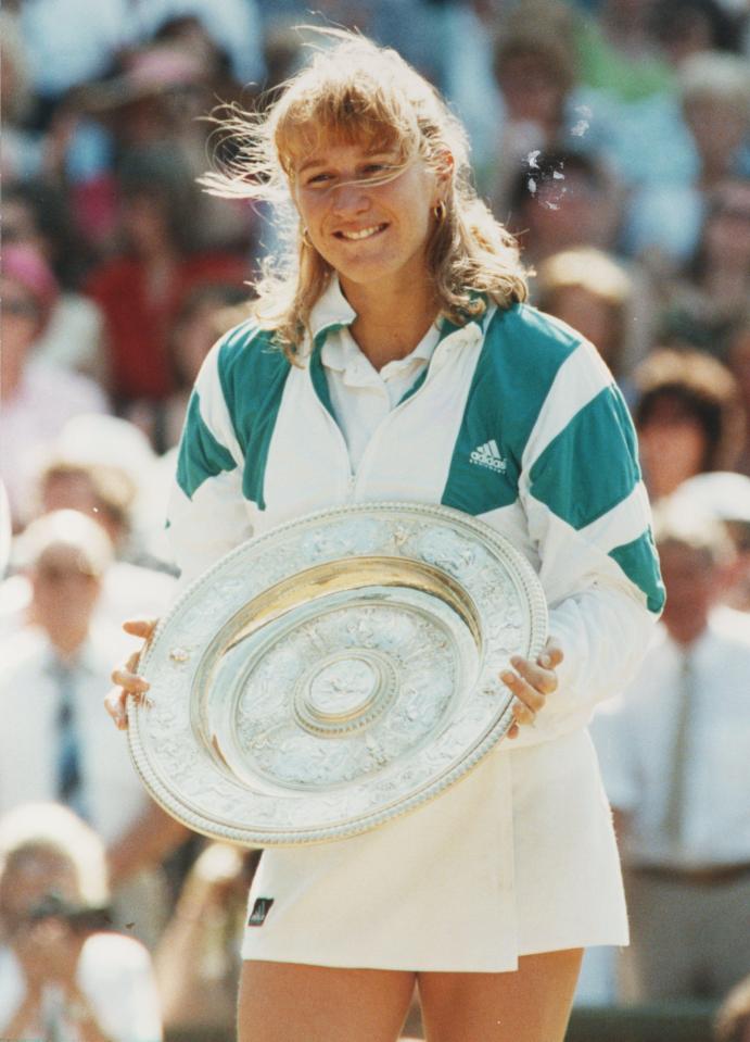  Steffi Graff landed 22 Grand Slams over a 17-year career